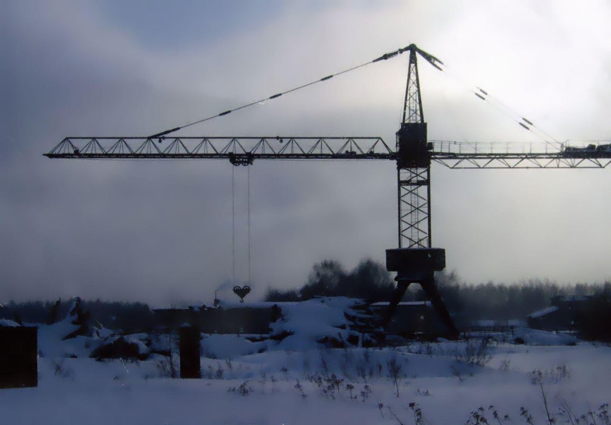 Башенный кран КБ-572