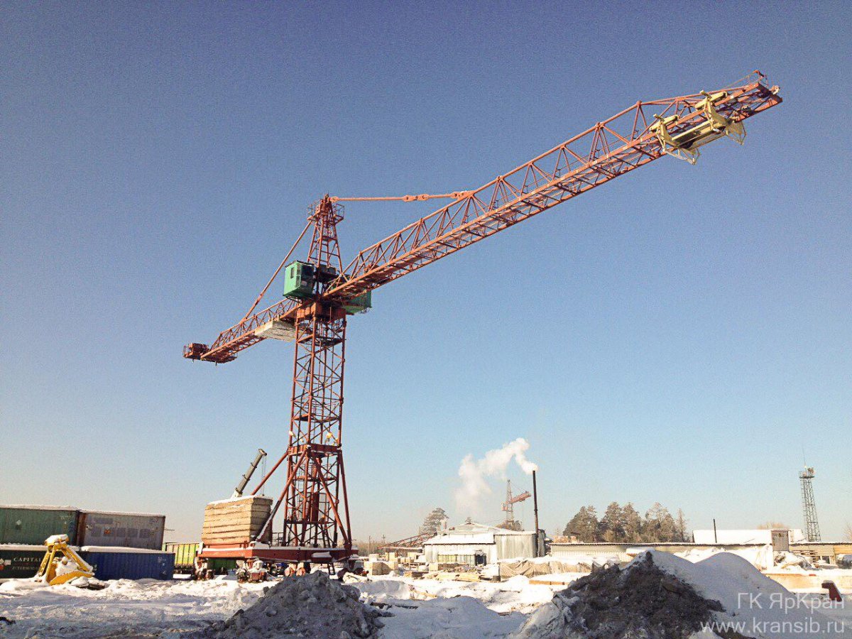 Башенный кран КБ-674