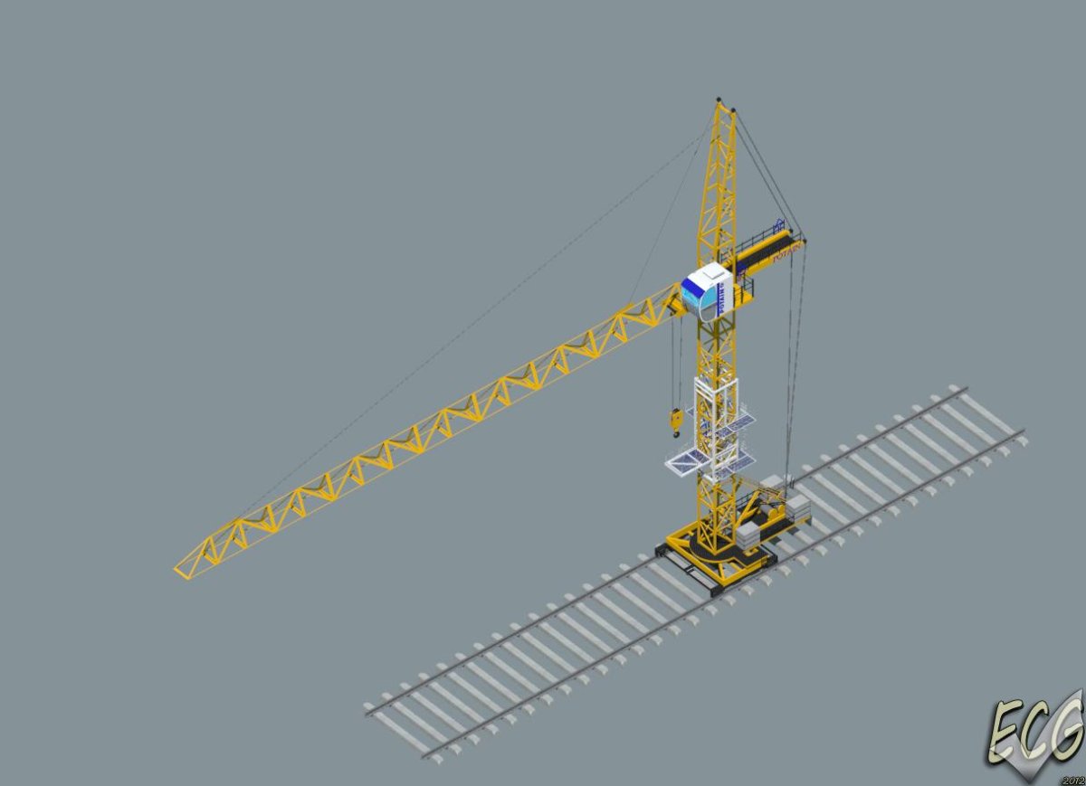 Башенный кран КБ-403