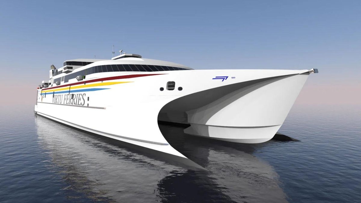 Скоростной катамаран incat