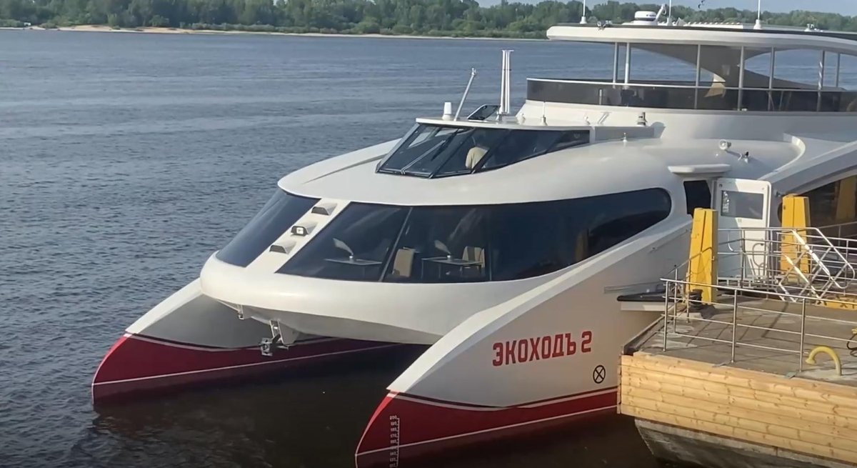 Экоход катамаран