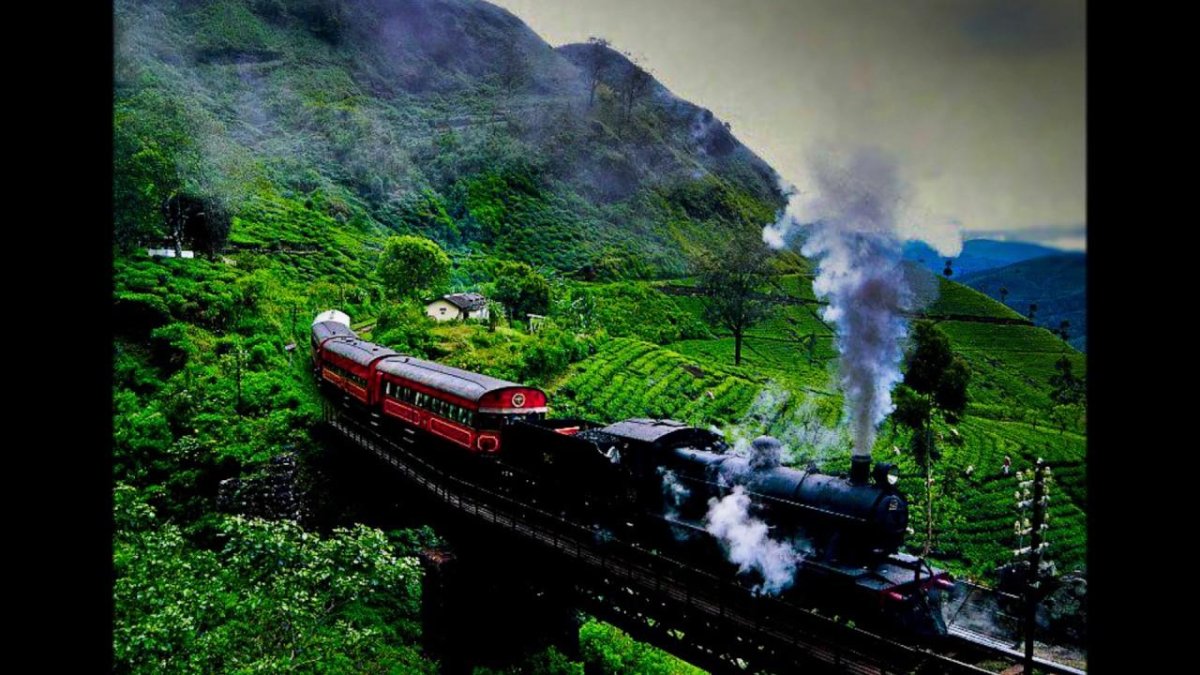 Шри Ланка паровозик