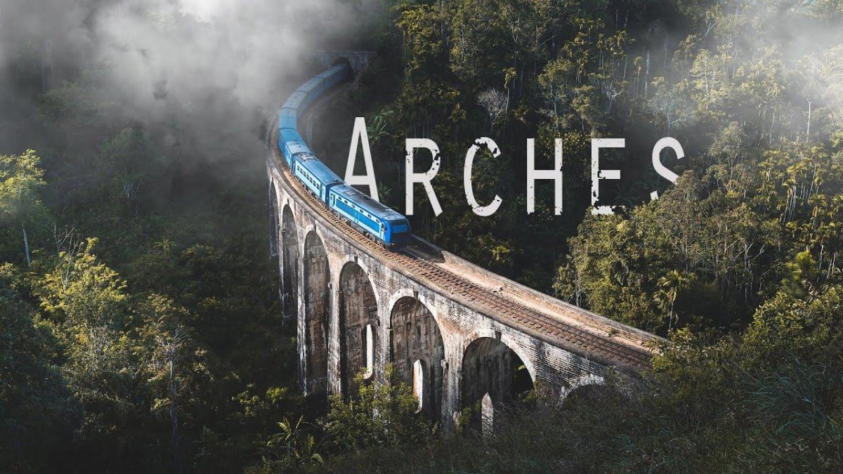 Элла девятиарочный мост