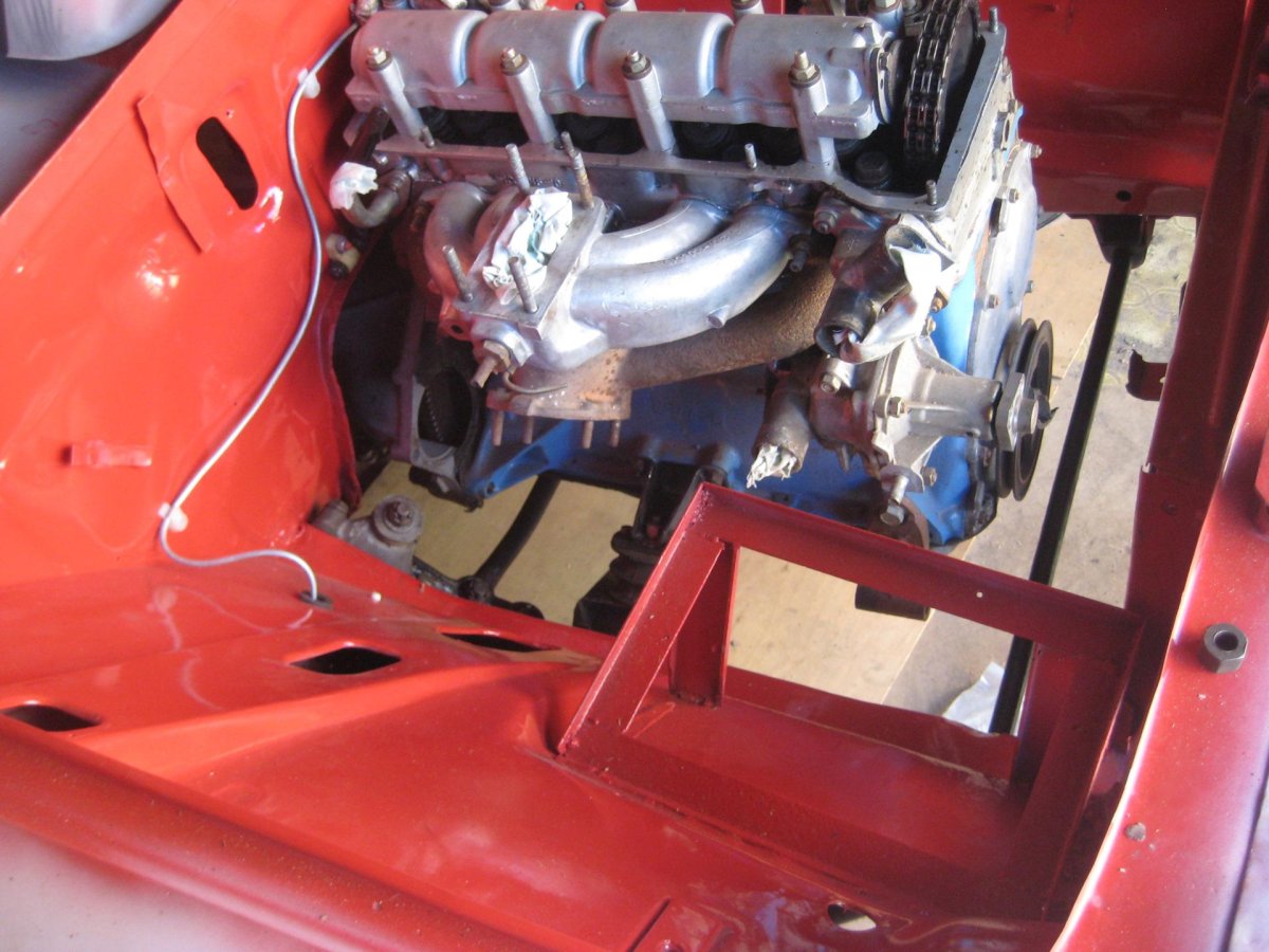 Установка двигателя ВАЗ 2101