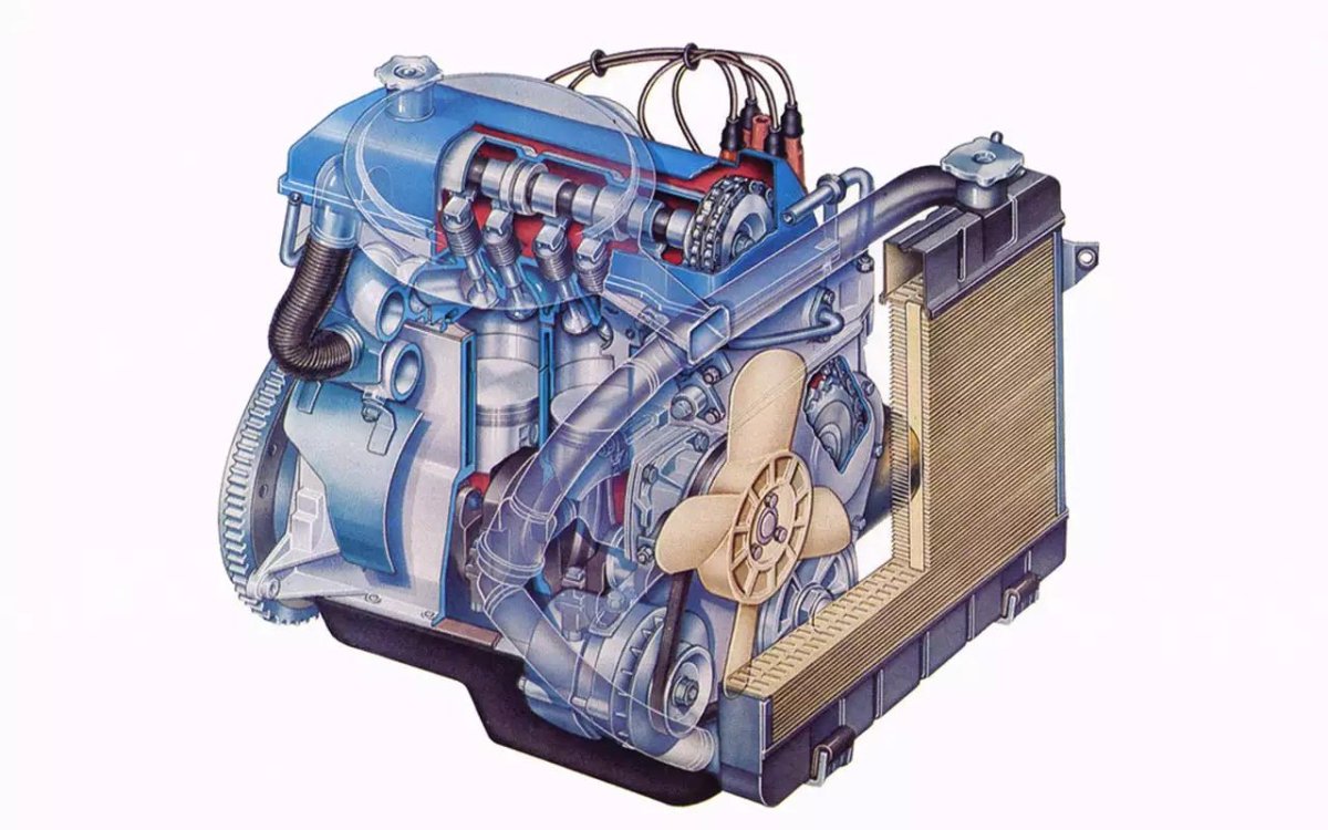 Мотор ВАЗ 2101 1.2