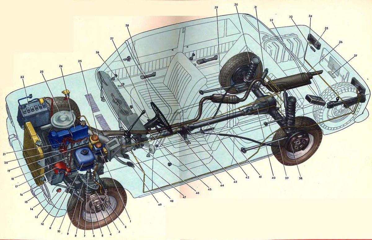 Шасси ВАЗ 2106