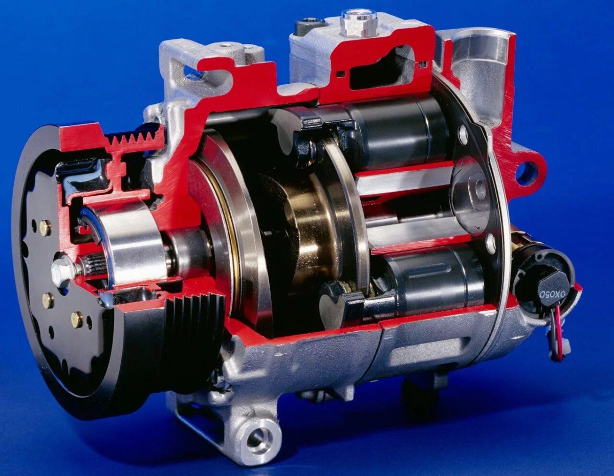 Компрессор Денсо автомобильного кондиционера