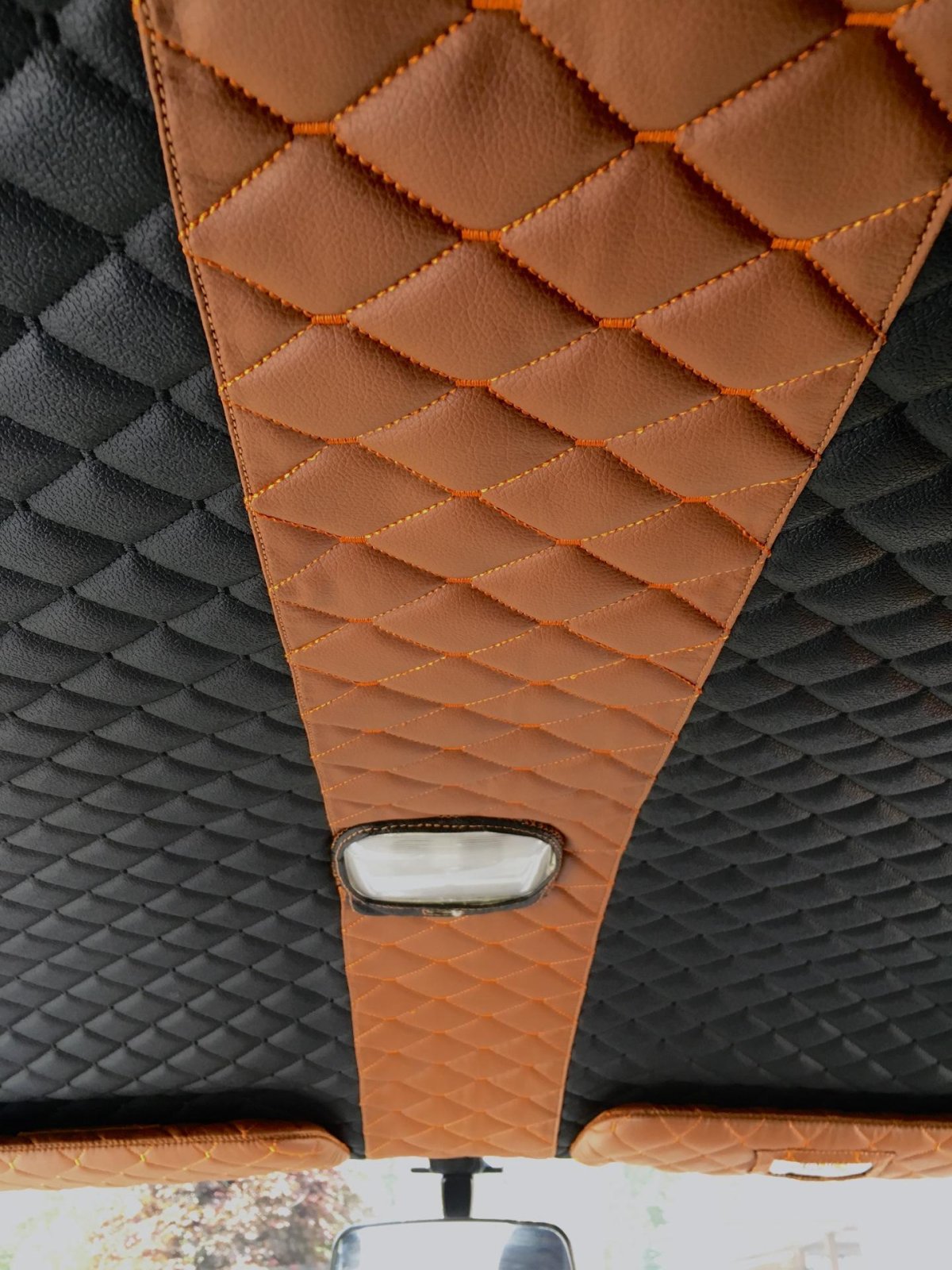 Mercedes-Benz Sprinter w906 экокожа стеганая ромб