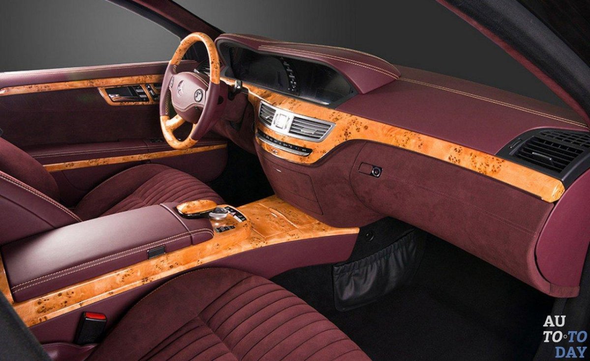 Салон Бентли алькантара