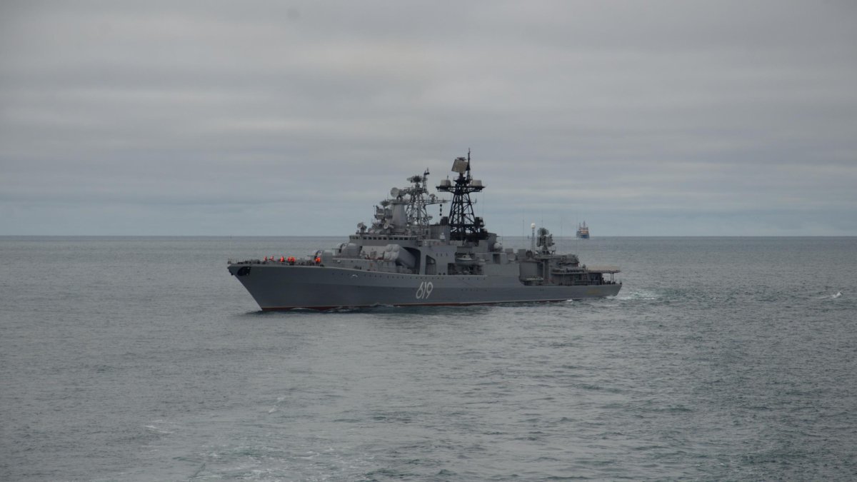 Североморск большой противолодочный корабль