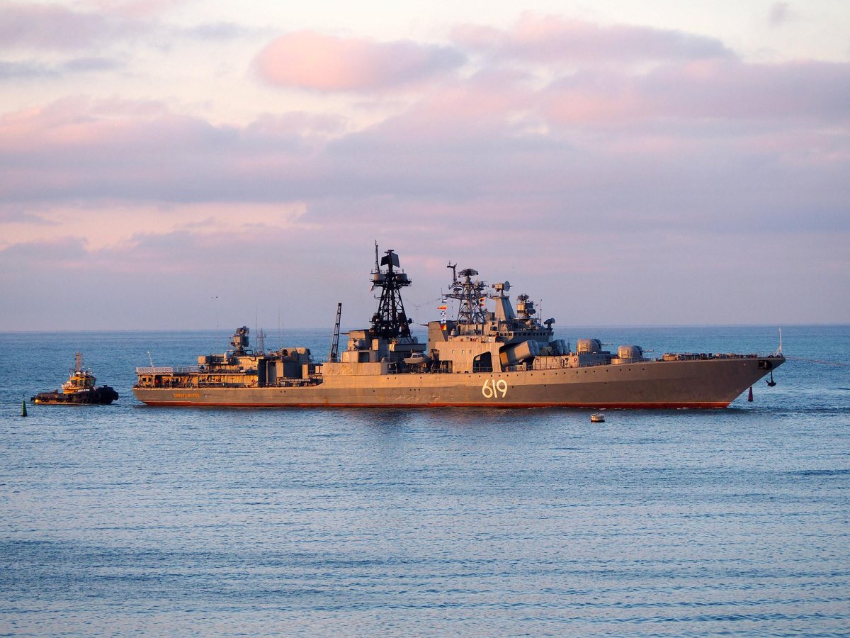 Североморск большой противолодочный корабль