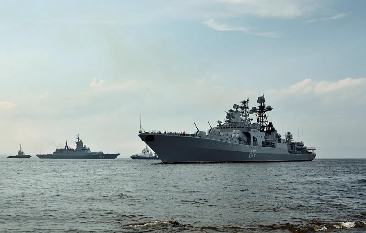 Североморск большой противолодочный корабль