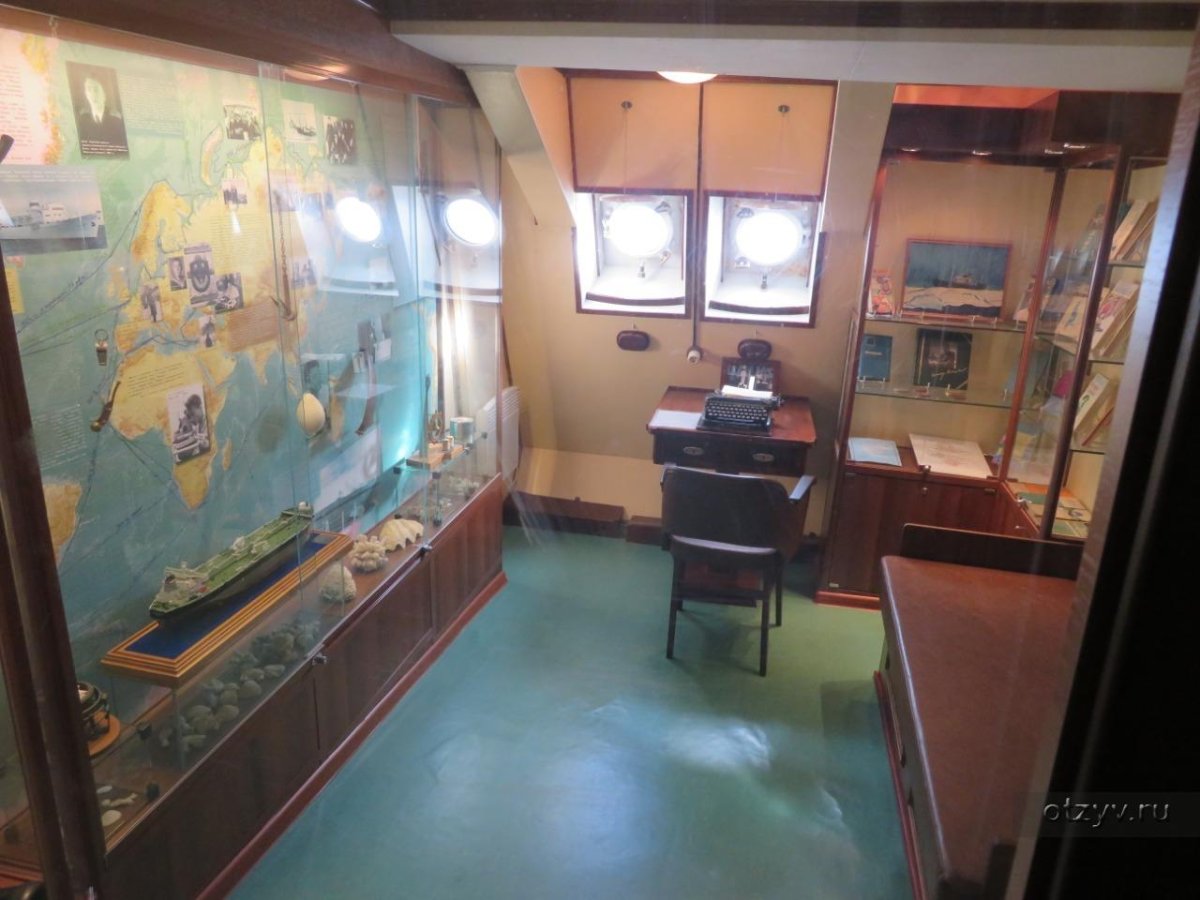 Корабль Красин в Санкт-Петербурге музей