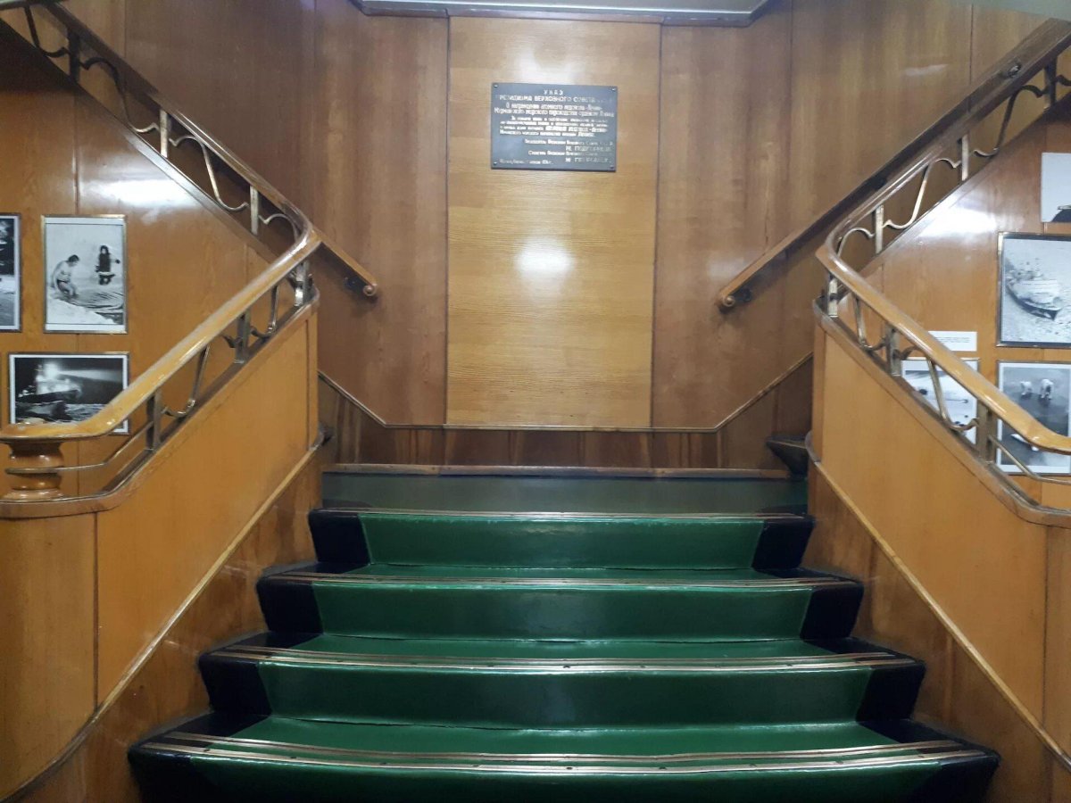 Кают компания атомохода Ленин