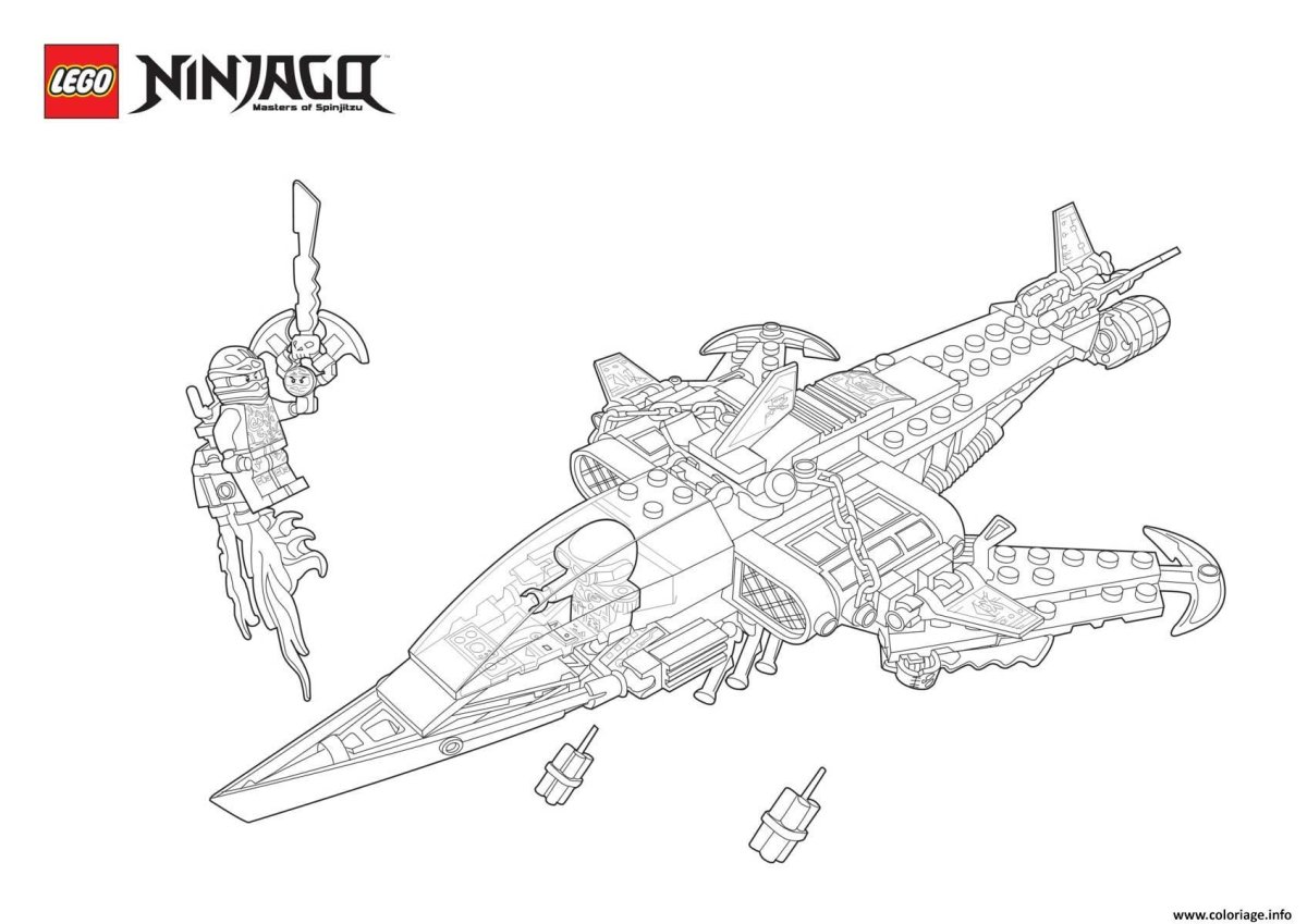 Раскраски LEGO Ninjago