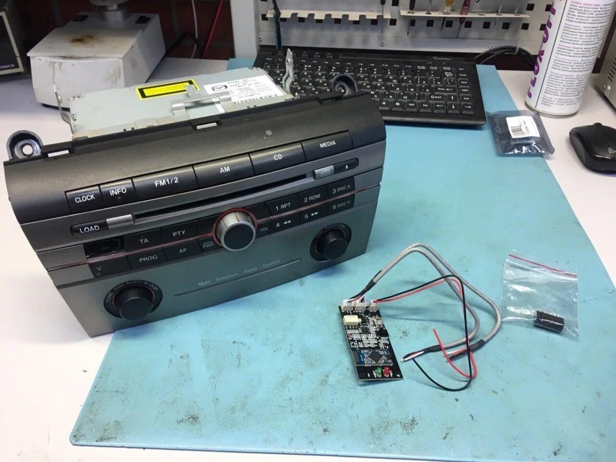 Штатная магнитола Мазда 6