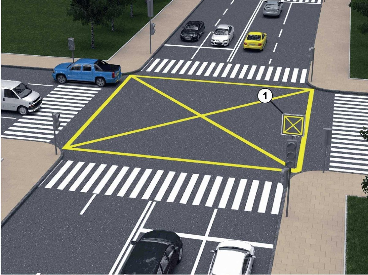 Дорожная разметка 1.15