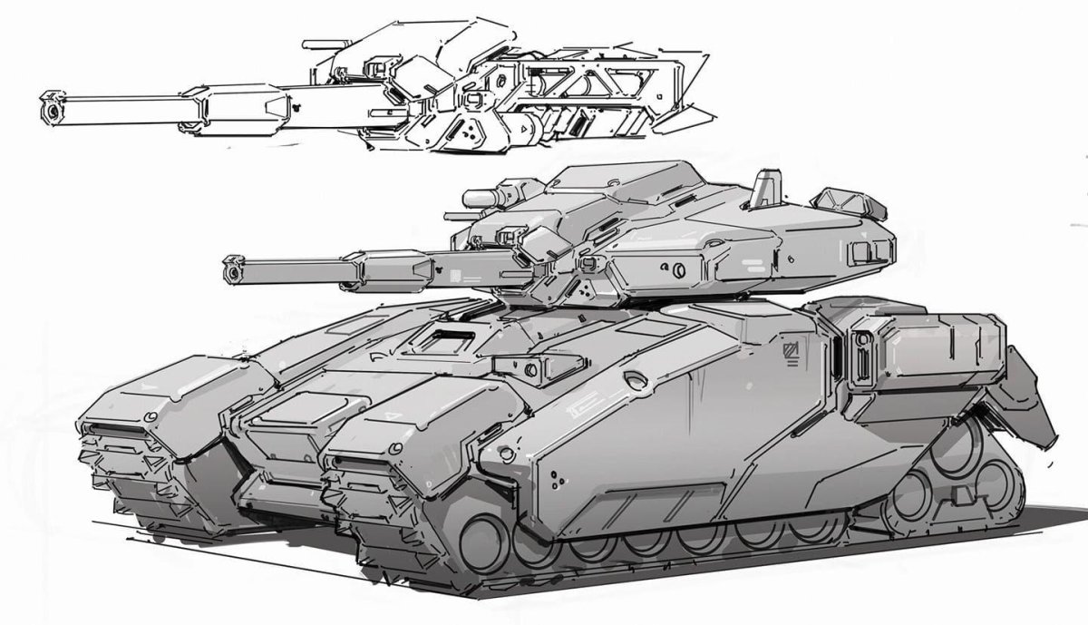 Танк скетч