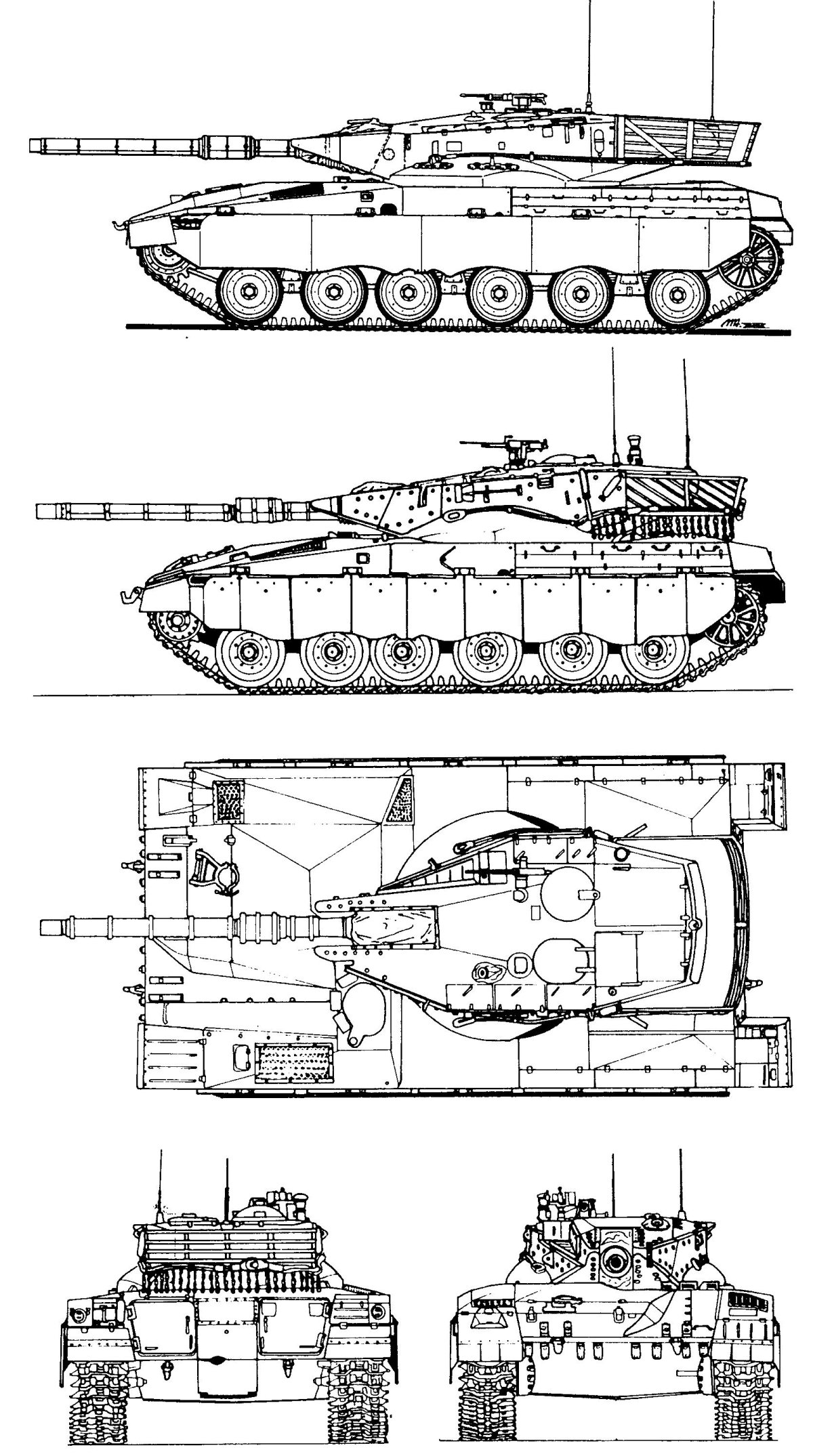 Танк Меркава 3