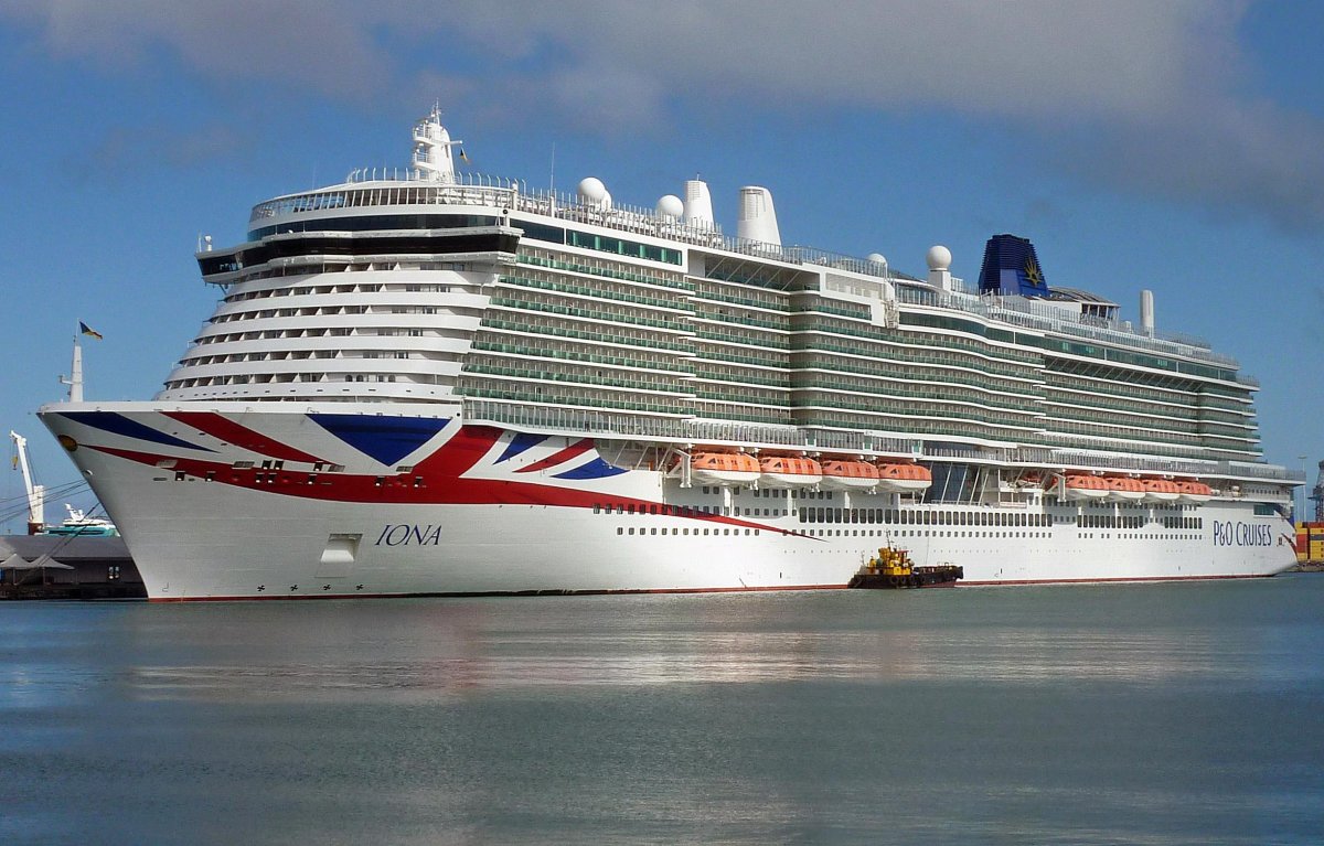 Круизный пассажирский порт в Александрии Египет