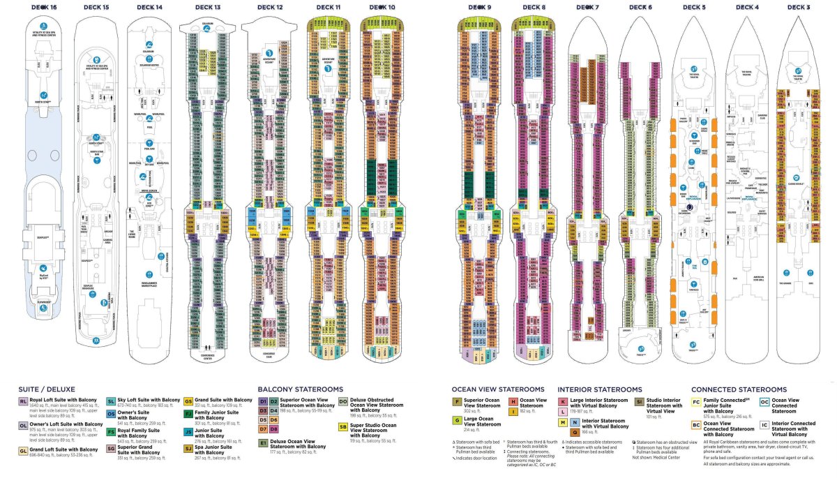 Ovation of the Seas лайнер