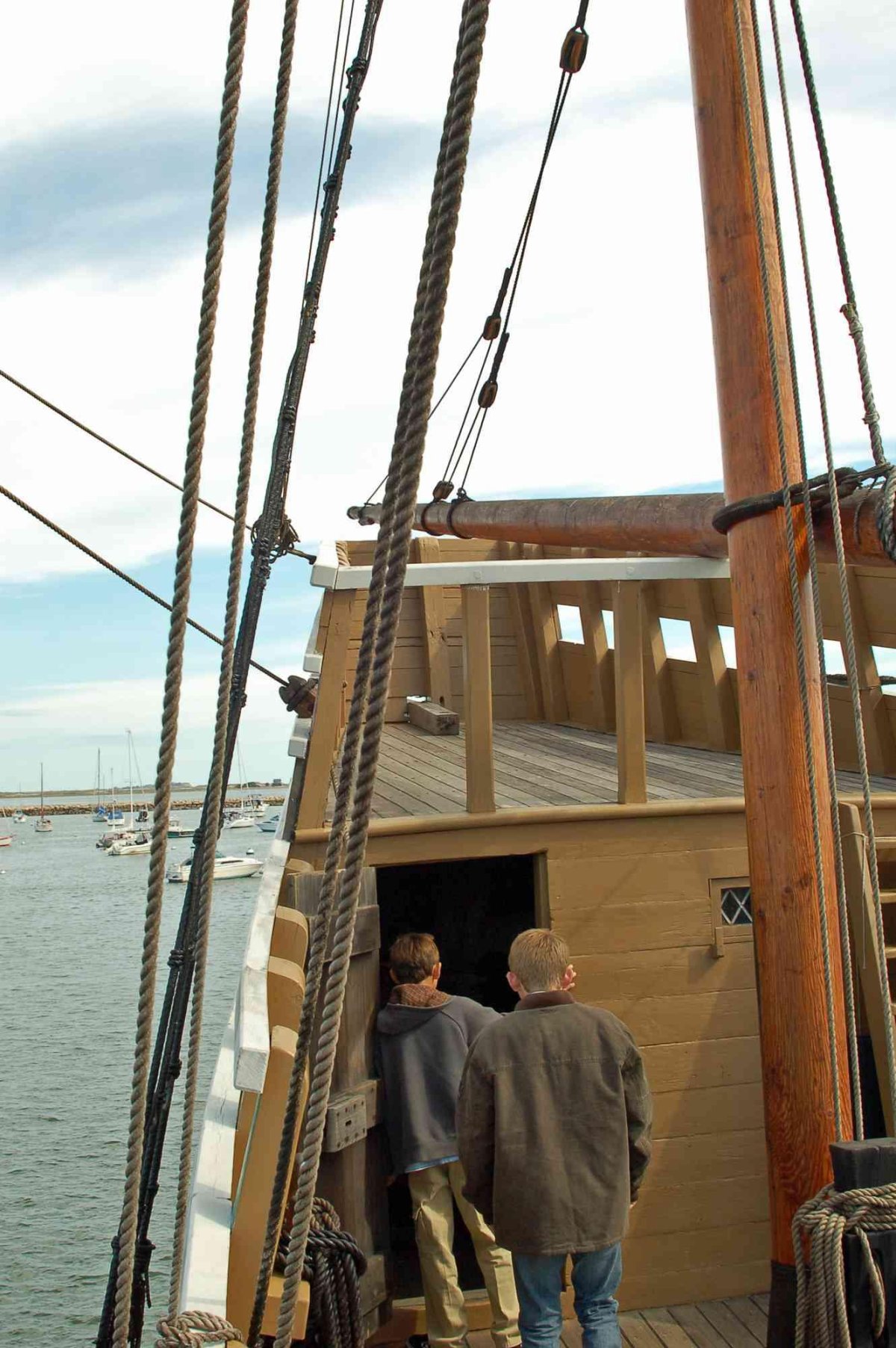 Палуба танкера