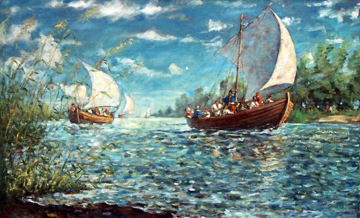 Морские походы Казаков 17 век