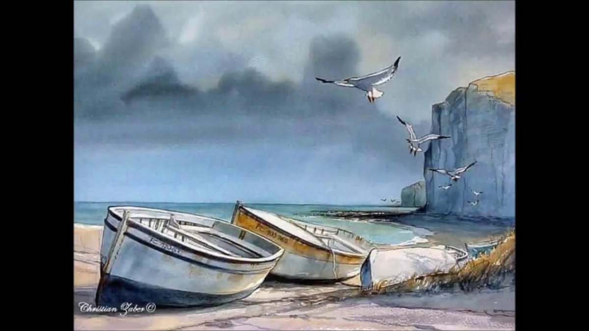 Терри Харрисон художник акварелист