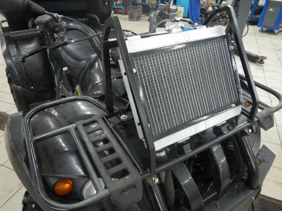 Вынос радиатора stels 500gt