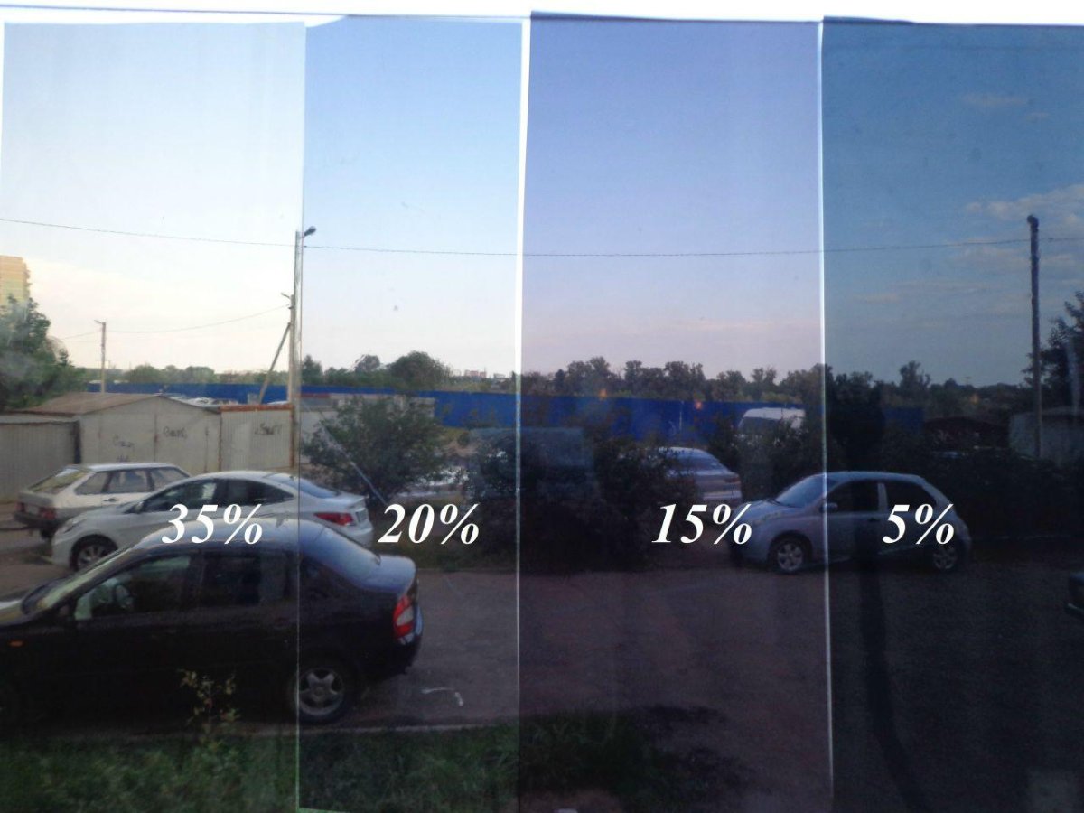 Пленка тонировочная светопропускаемость 50