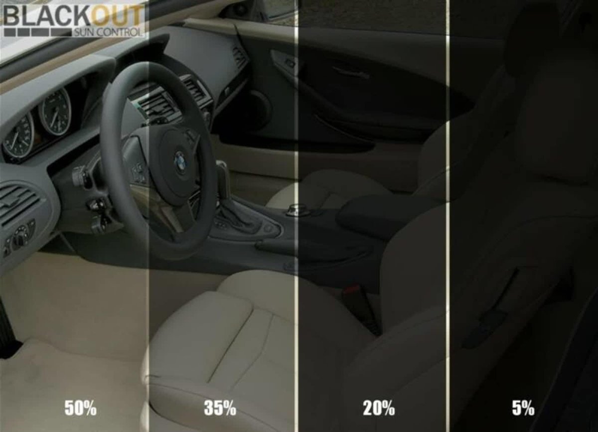 Тонировка светопропускаемость 35