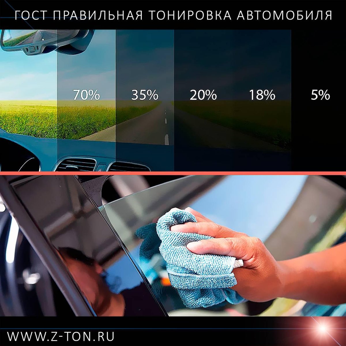 Тонировочная пленка по ГОСТУ