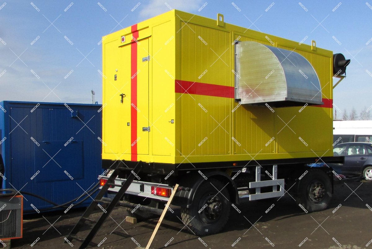 Электростанции передвижные, мощность 30 КВТ