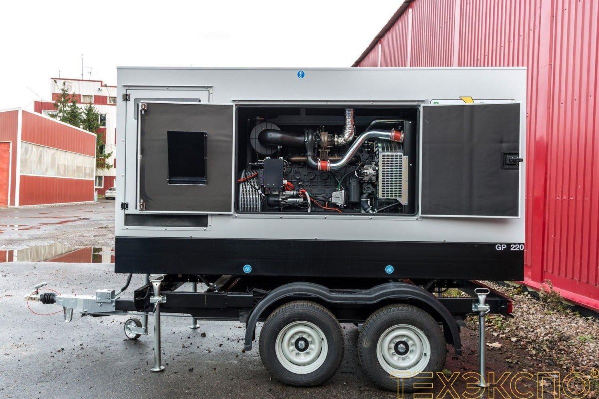 Передвижные ДГУ на шасси 10кв