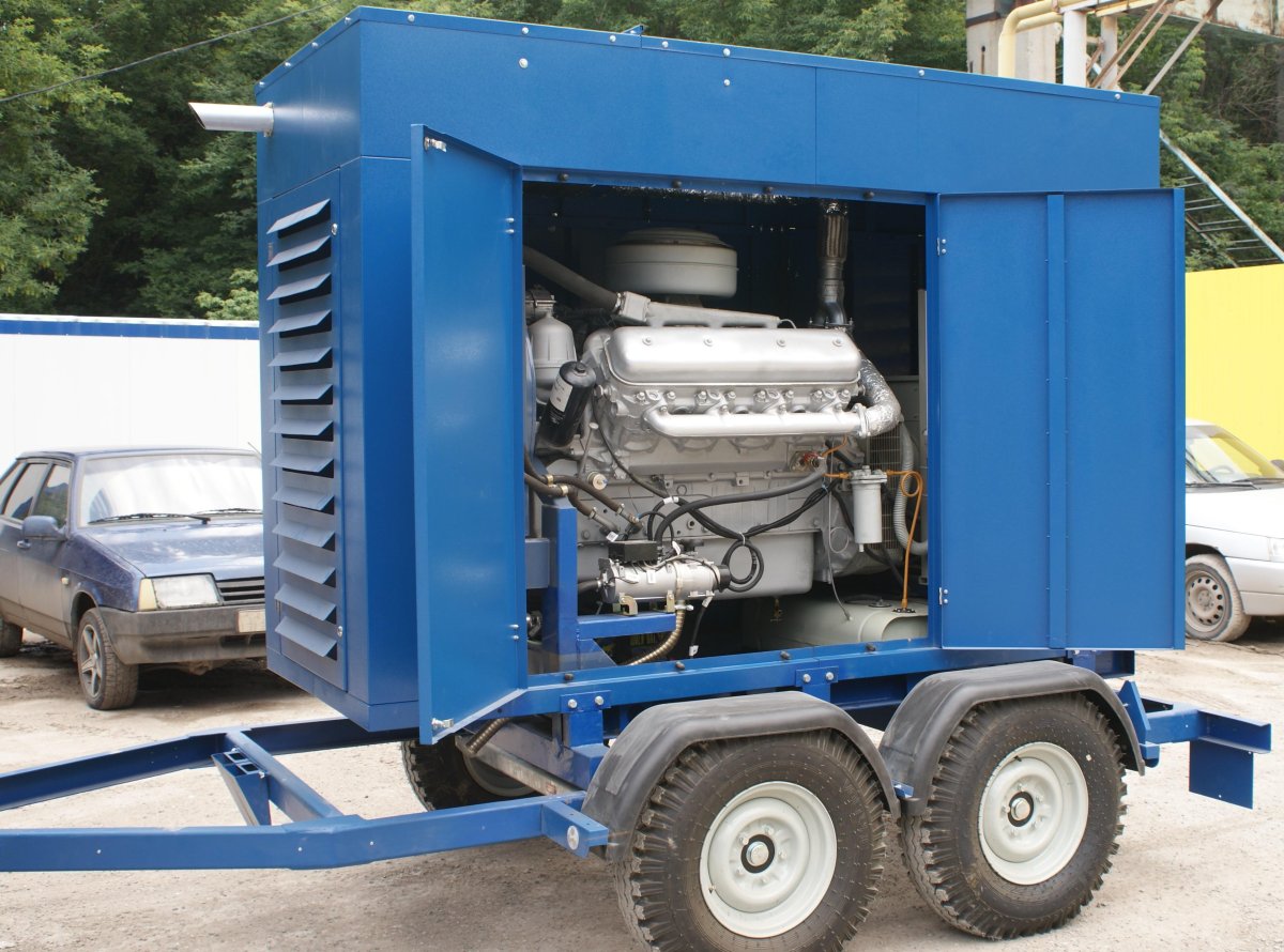 ДГУ на шасси 100 КВТ