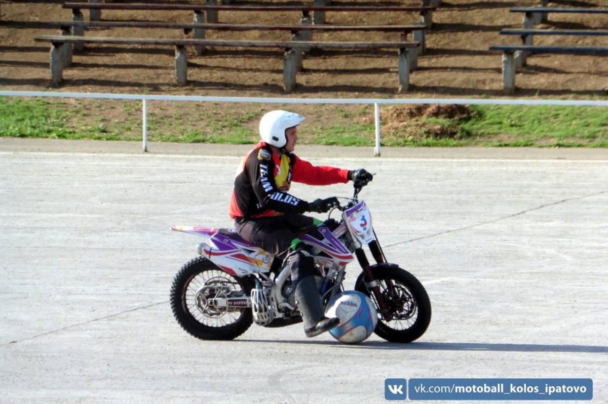 Мотобольная команда Колос Ипатово