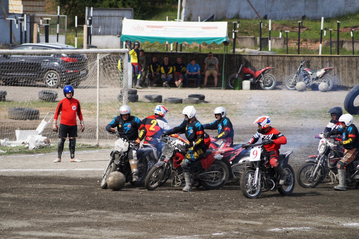 Мотобол. Автомобилист Пинск