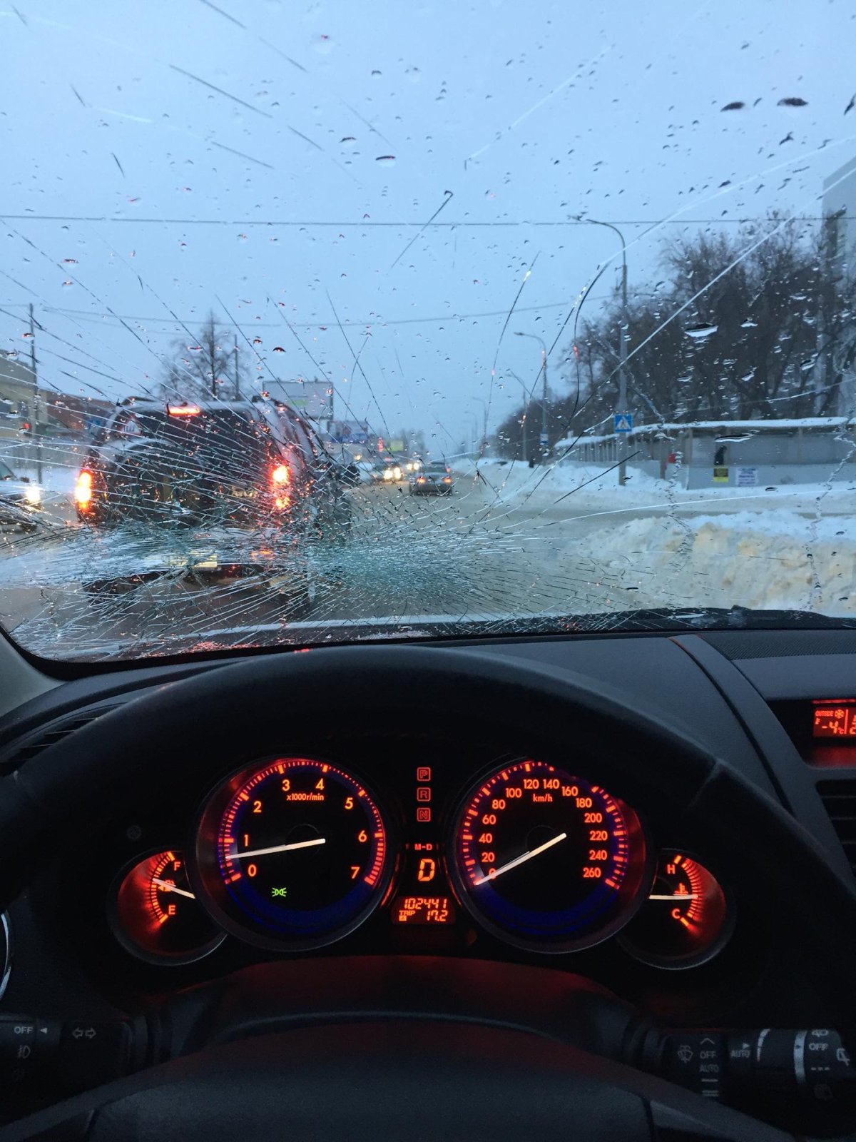 Мазда 6 за рулем