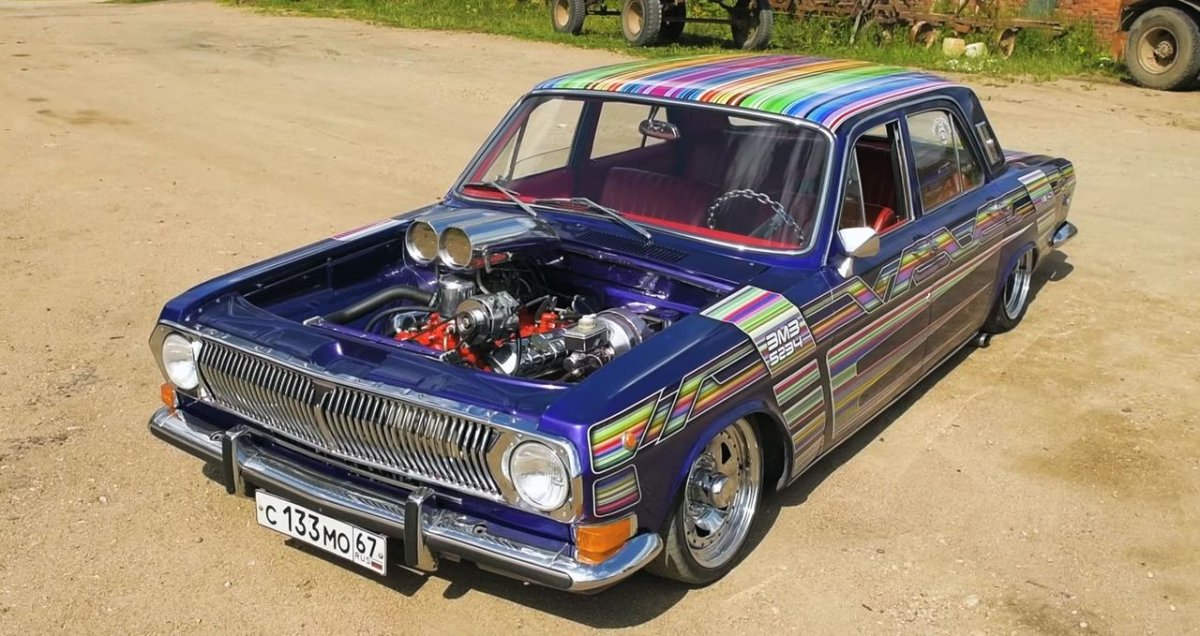 ГАЗ 24 v8