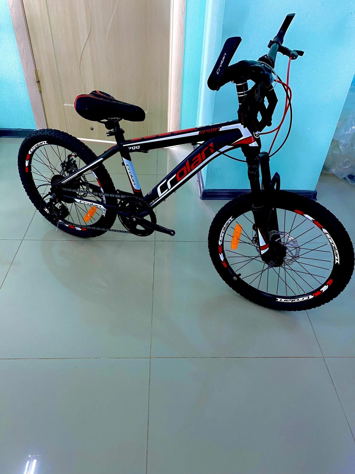 Велосипед детский скоростной Kano 198 20'' черный/синий