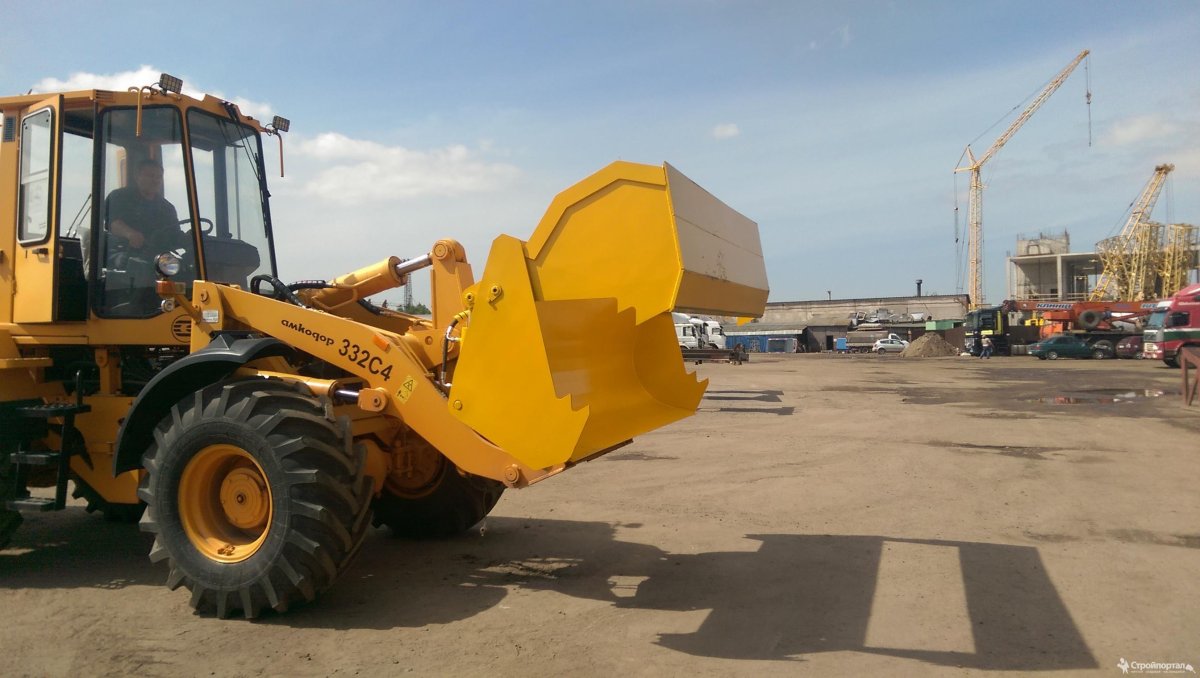 Фронтальный погрузчик Амкодор ковш