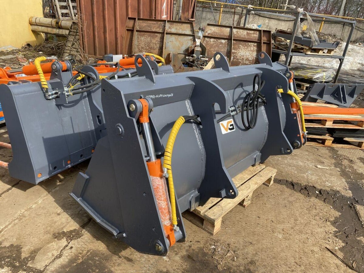 Челюстной ковш на телескопический погрузчик