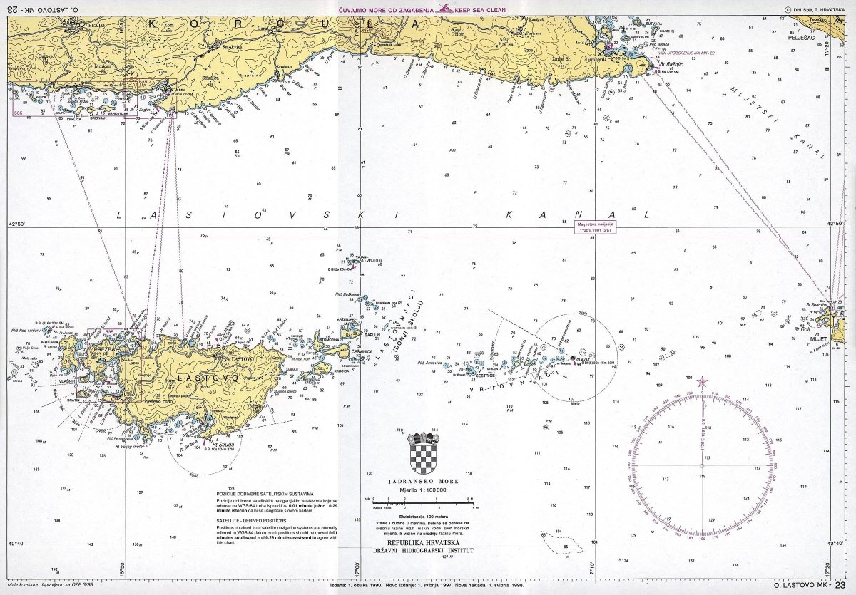 Морская карта