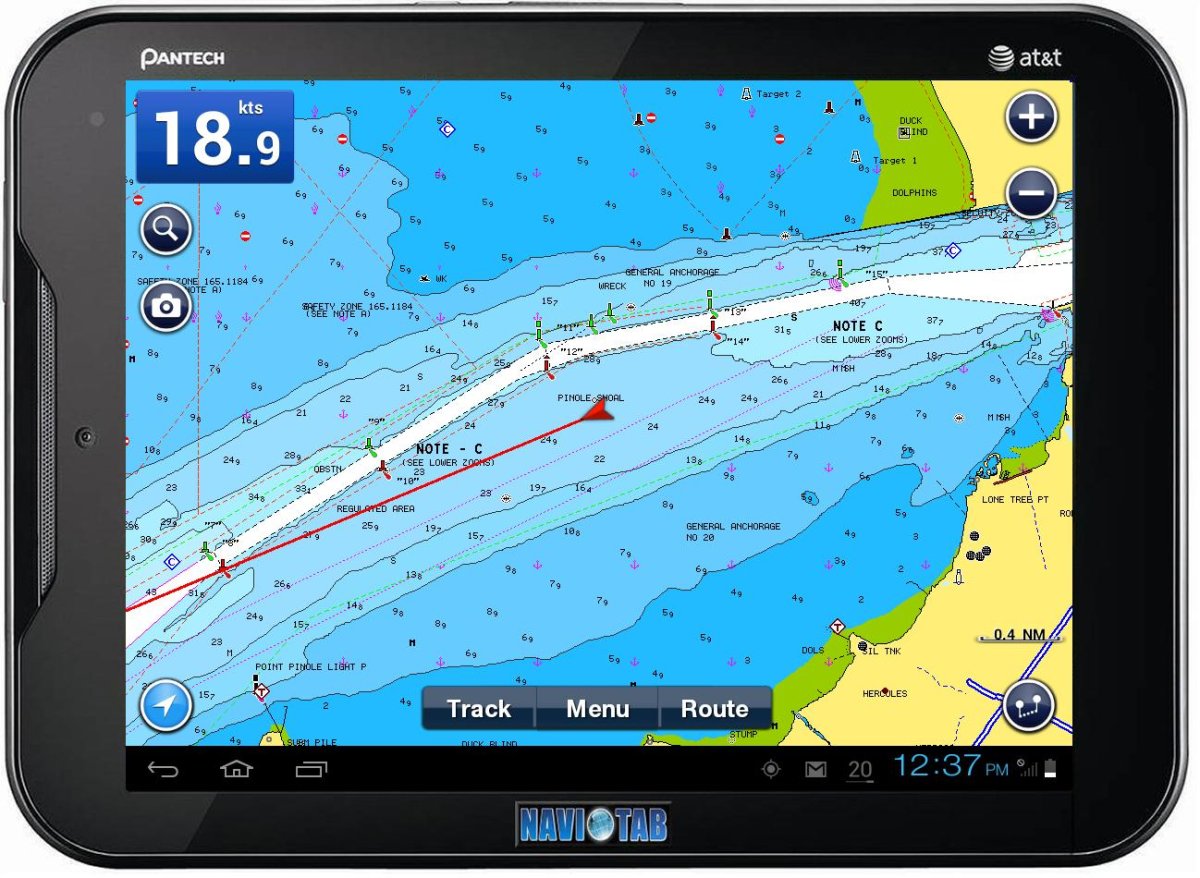 Навигация Garmin 720 морская