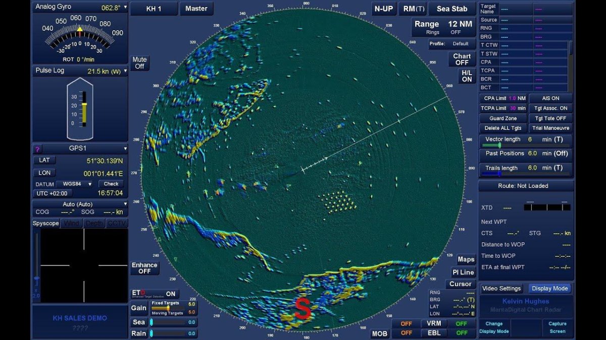 Морской радар