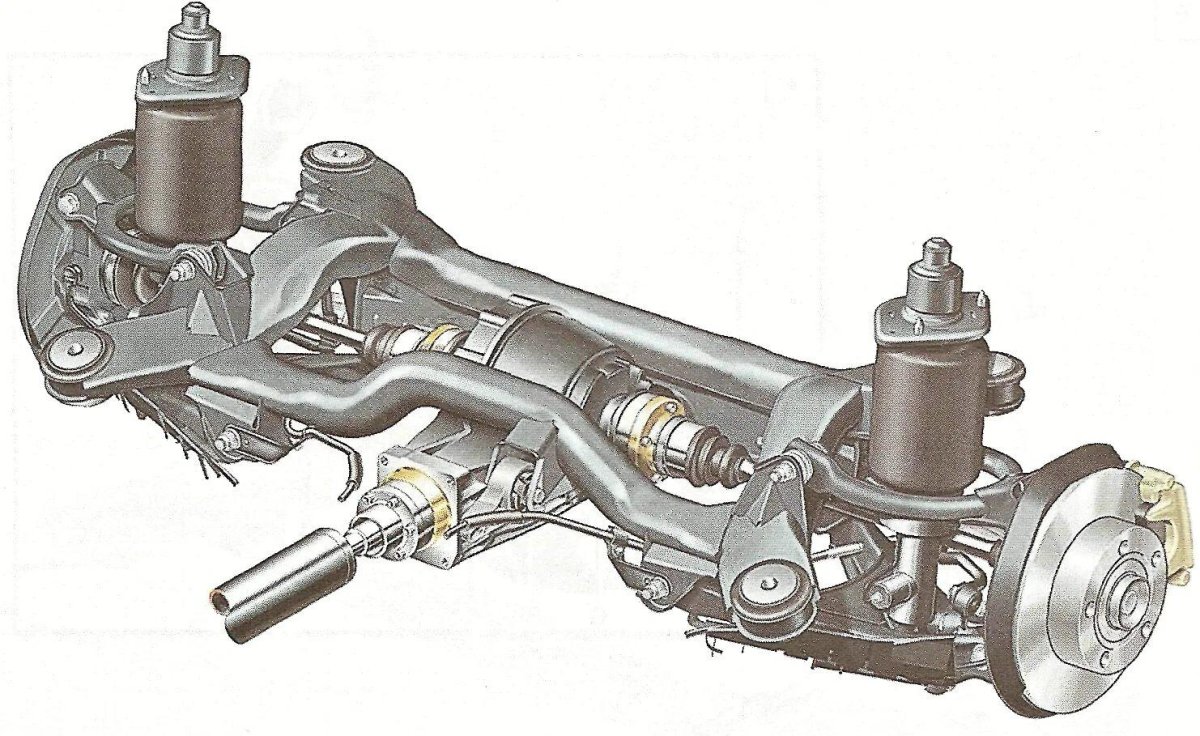 Audi a6 задняя подвеска