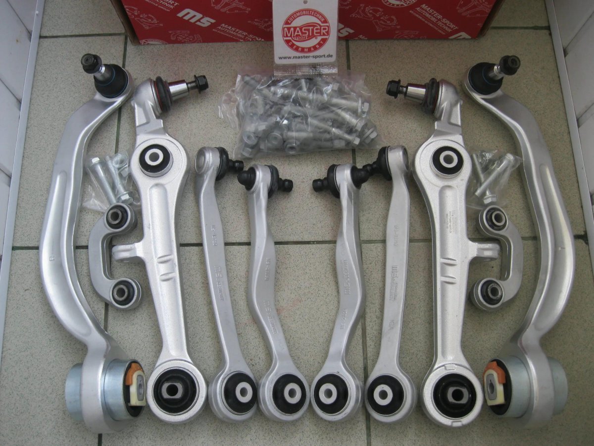 Комплект рычагов передней подвески Ауди а6 с5 артикул