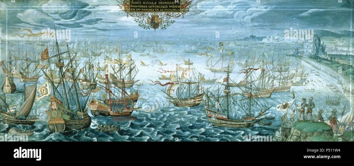 Англия 16 век непобедимая Армада