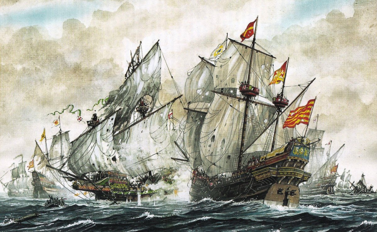 Испанский Галеон 17 века