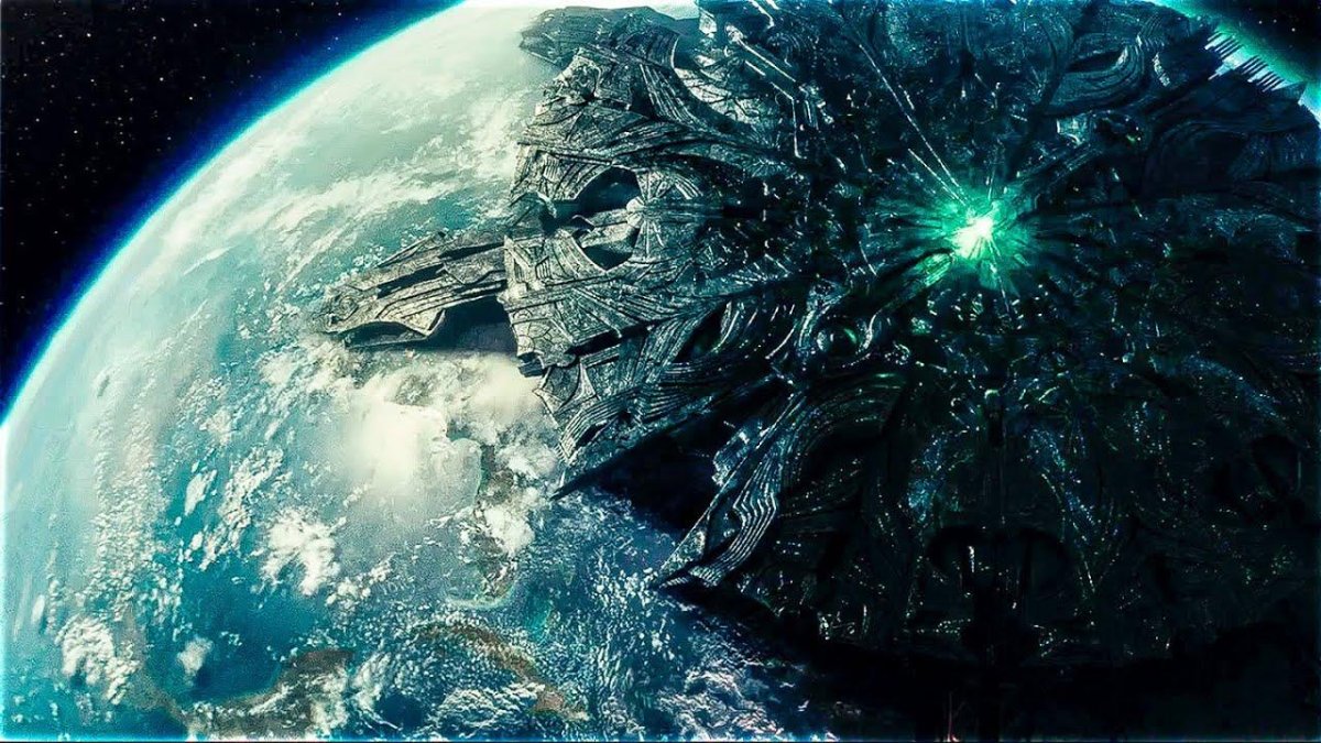 День независимости Возрождение корабль пришельцев